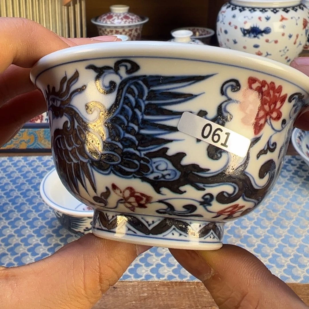 摆件微瑕景德镇茶器百宝箱