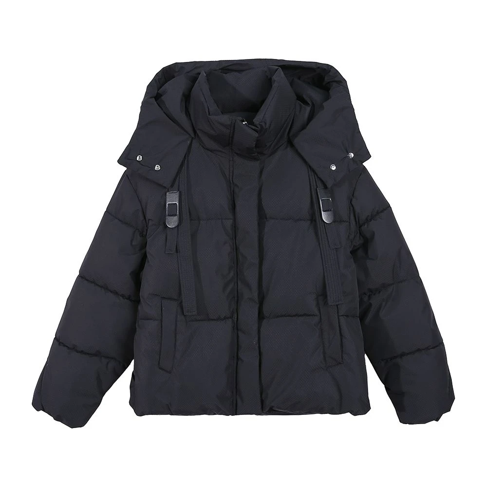 【珀嫚服饰】2024新款女士休闲时尚休闲保暖简约棉服24-231-616#