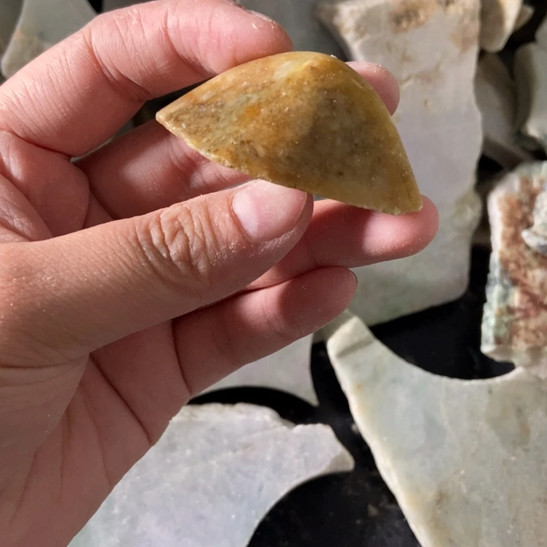 翡翠挂件未镶嵌天然翡翠