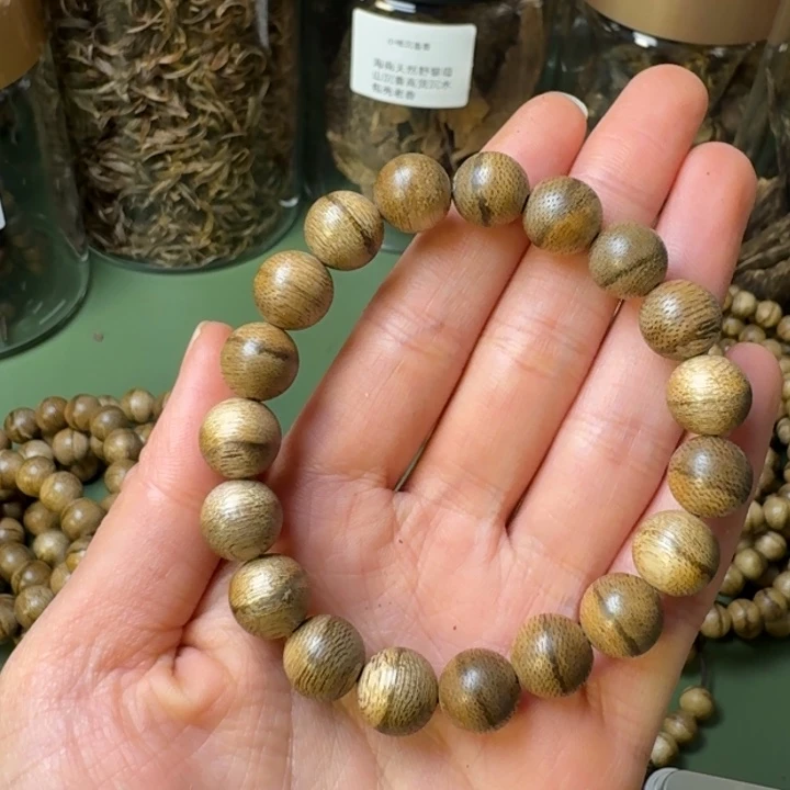 沉香手串海南天然野黄油格树心油老料