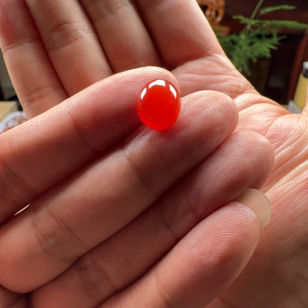 人***态南红玛瑙未镶嵌戒面