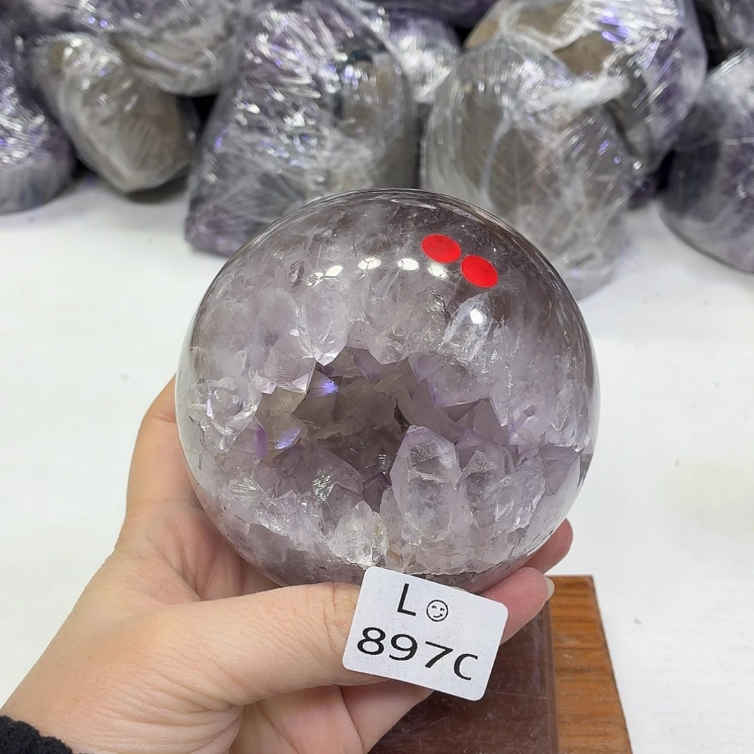摆件水晶未镶嵌天然紫水晶