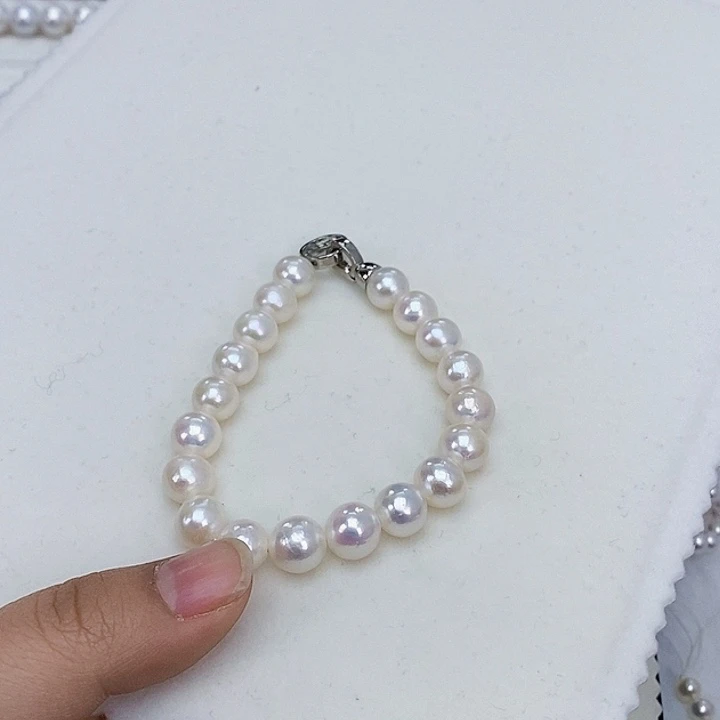 未镶嵌淡水珍珠颈饰珍珠手链