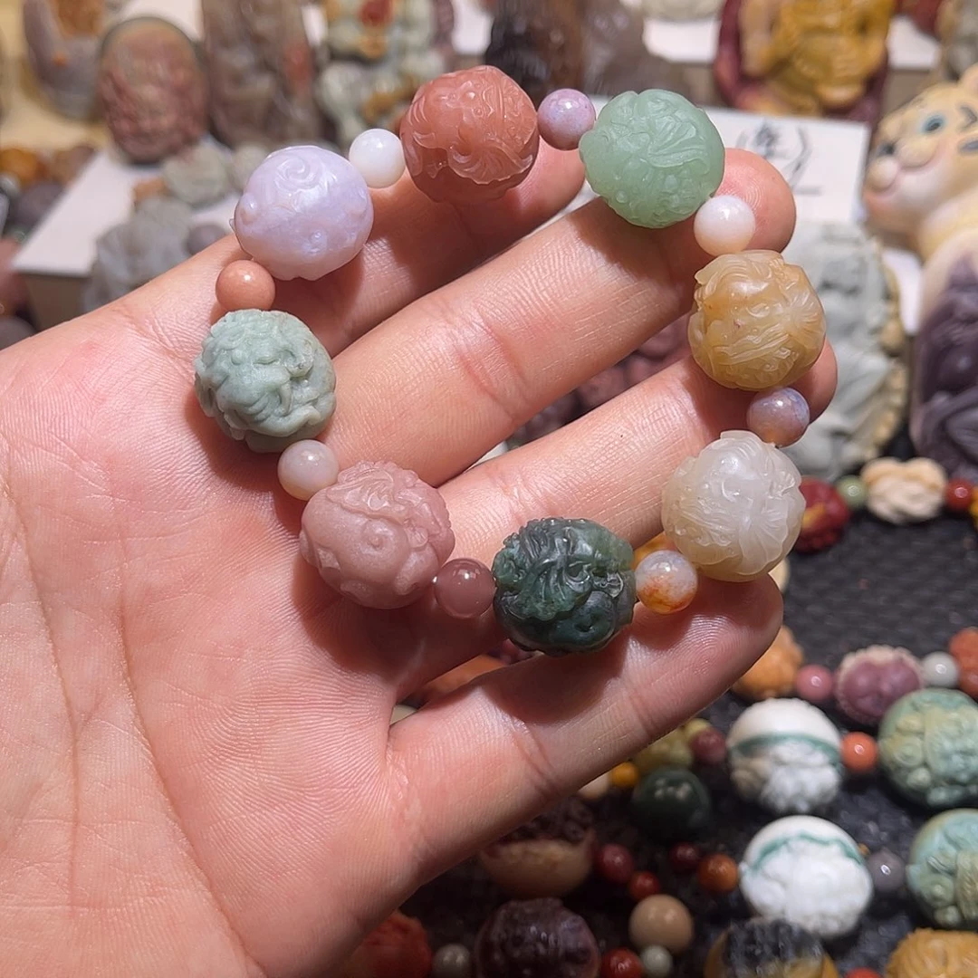 未镶嵌手串石英质玉