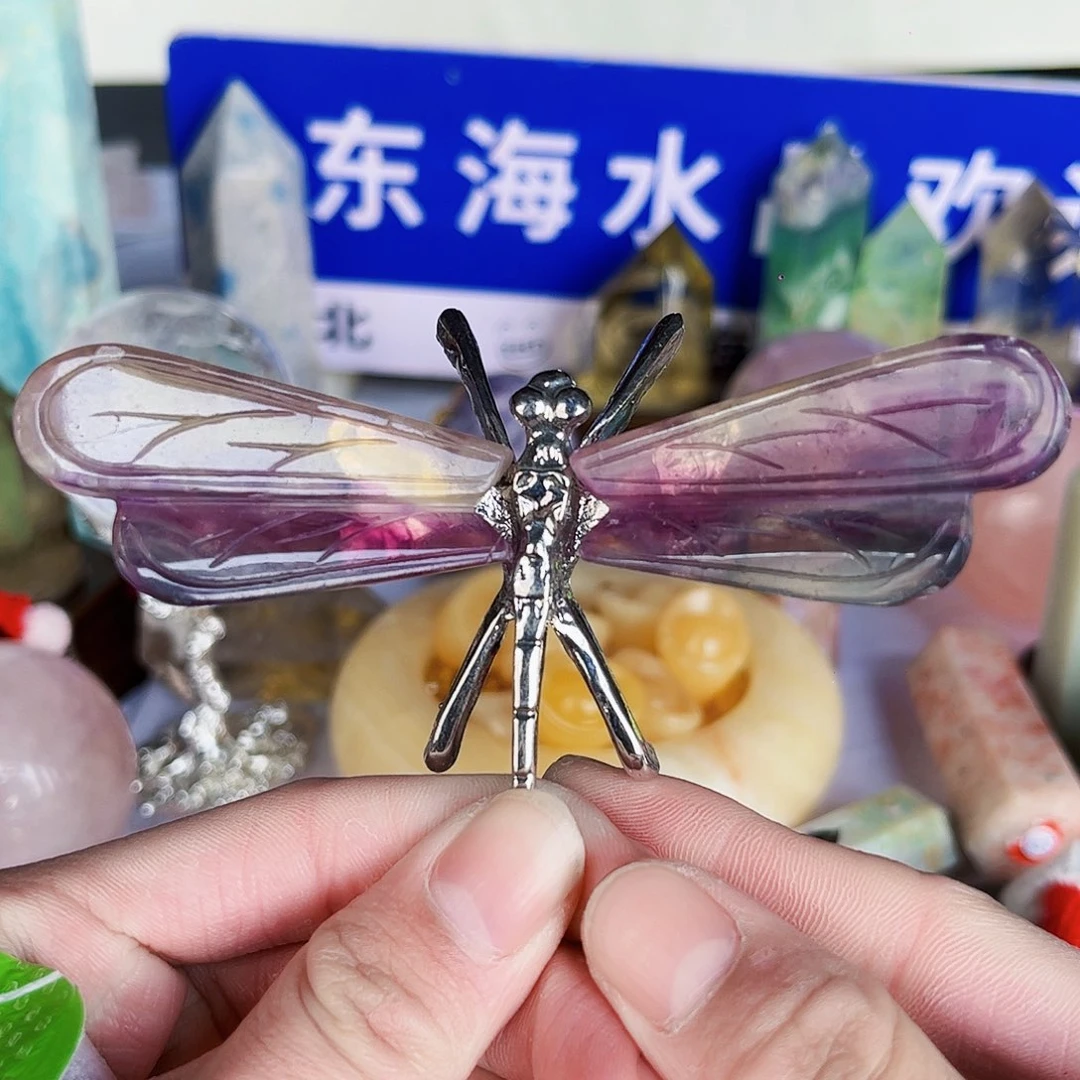 水晶天然水晶微瑕银S925镶嵌