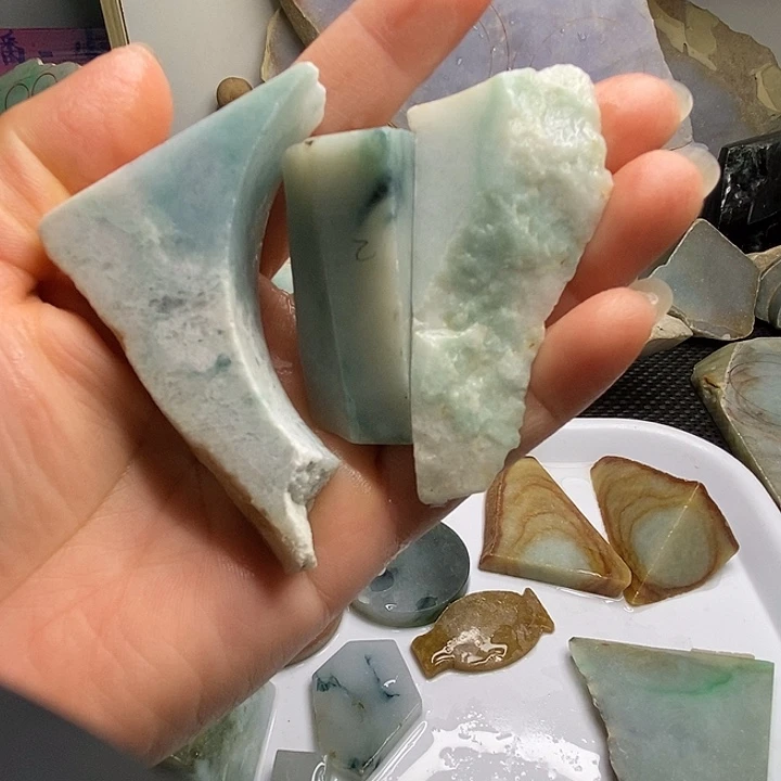 翡翠散珠缅甸翡翠2