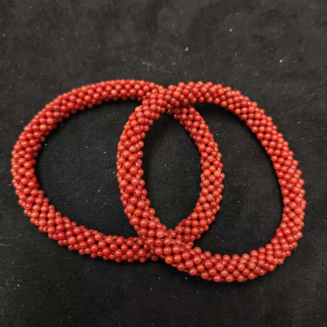 手链 深红阿卡手串8m＊（多样性发一件）