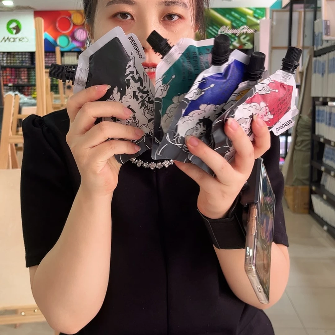 水粉颜料4个送一个