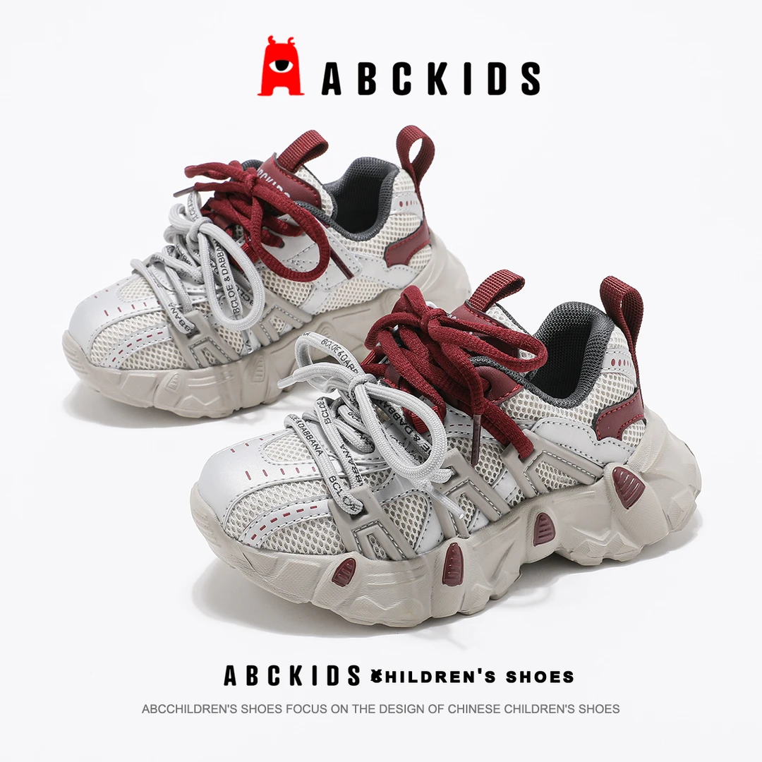 ABCkids2025春季新款韩版潮流儿童运动鞋SY513603036AX