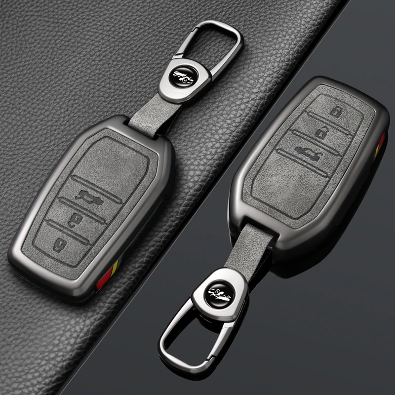 丰田汉兰达亚洲龙峰兰达卡罗拉凯美瑞雷凌荣放RAV4车钥匙套保护套