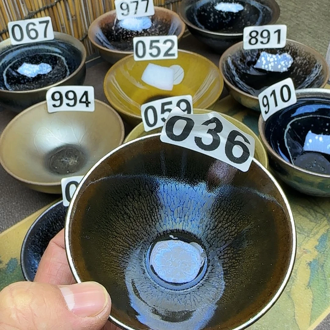 茶盏建阳建盏主人杯龙窑柴烧