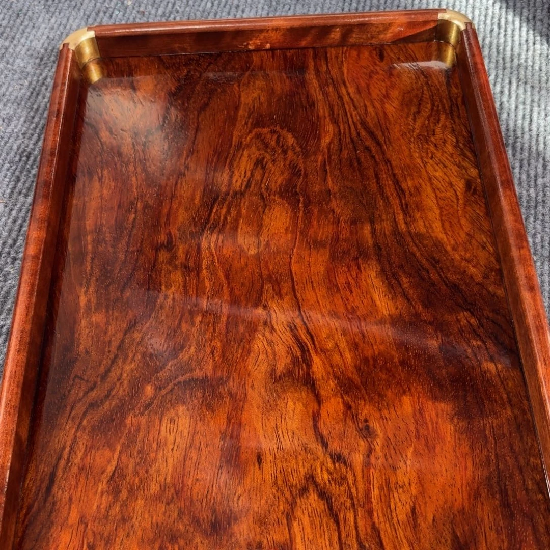 木缅甸花梨超大托盘