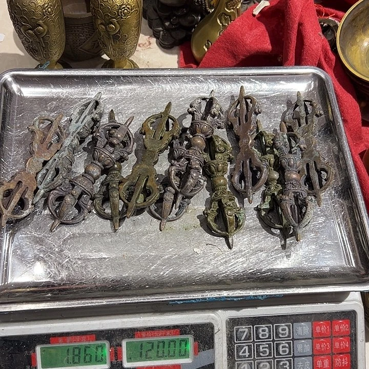 星**海微瑕疵黄铜摆件工艺品