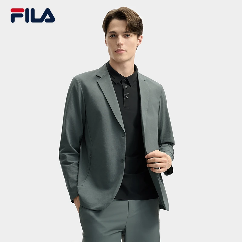 Fila/斐乐男士【格调西服】新款休闲商务通勤舒适外套F11M522502F