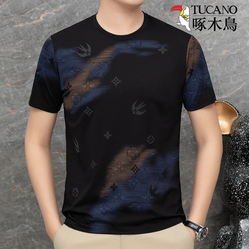 【高品质夏款】男士夏季上新舒适超好看的圆领短袖T恤