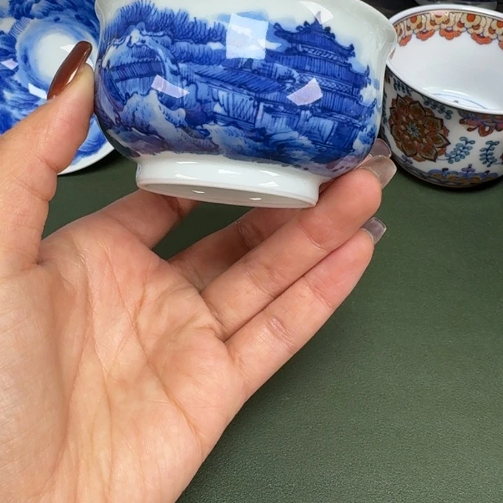 沙沙手工手绘茶具205