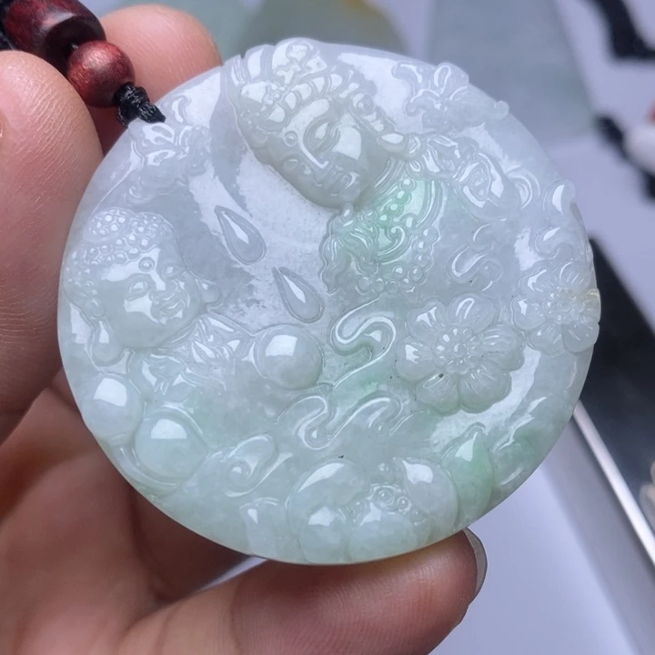 颈饰未镶嵌翡翠翡翠