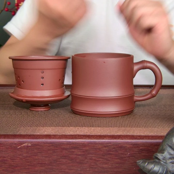茶杯紫砂高货放漏