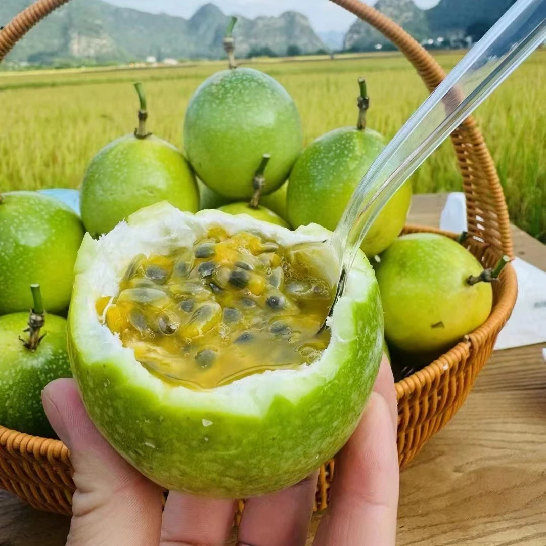 贵州兴义万峰阿哩高山生态黄金百香果当季鲜果新鲜现摘