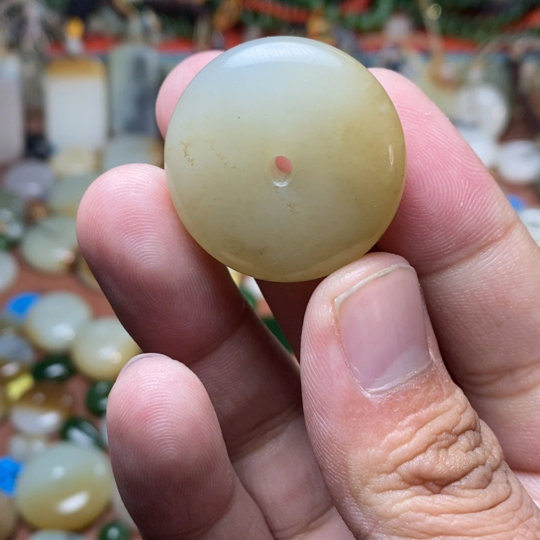 和田玉未镶嵌吊坠(不含链)