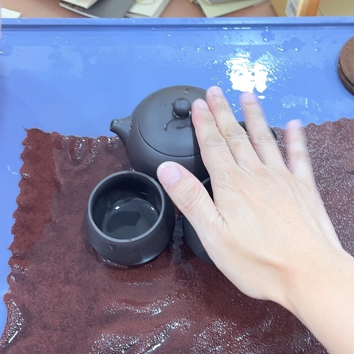 紫砂茶盏紫砂的制作