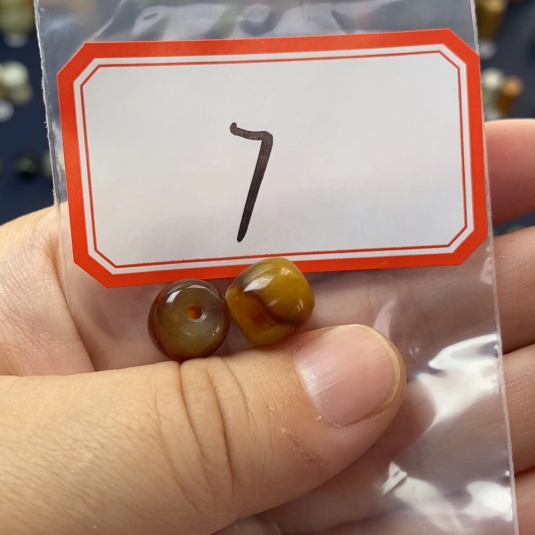 【闪购商品】蛇纹石玉配珠未镶嵌夏*棉