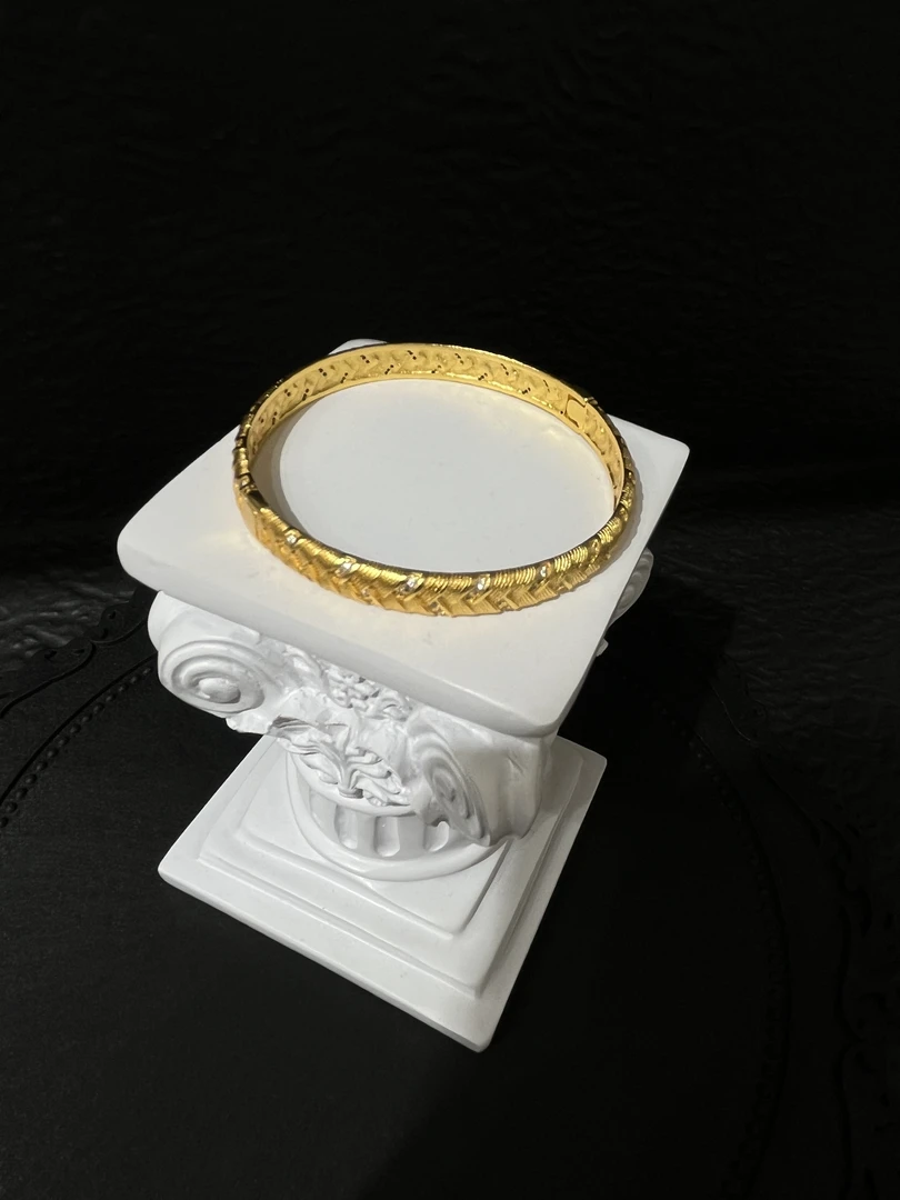 钛钢手镯 LARVINA复古手镯