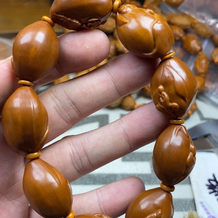 手串/手链橄榄核橄榄核雕工艺手串