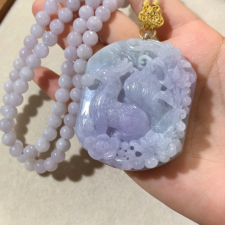 翡翠未镶嵌颈饰翡翠吊坠