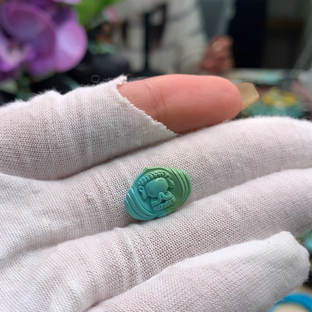 绿松石未镶嵌配饰