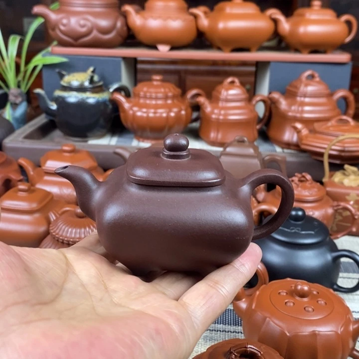 紫砂茶壶全手工传炉130-260cc原矿老紫泥特价