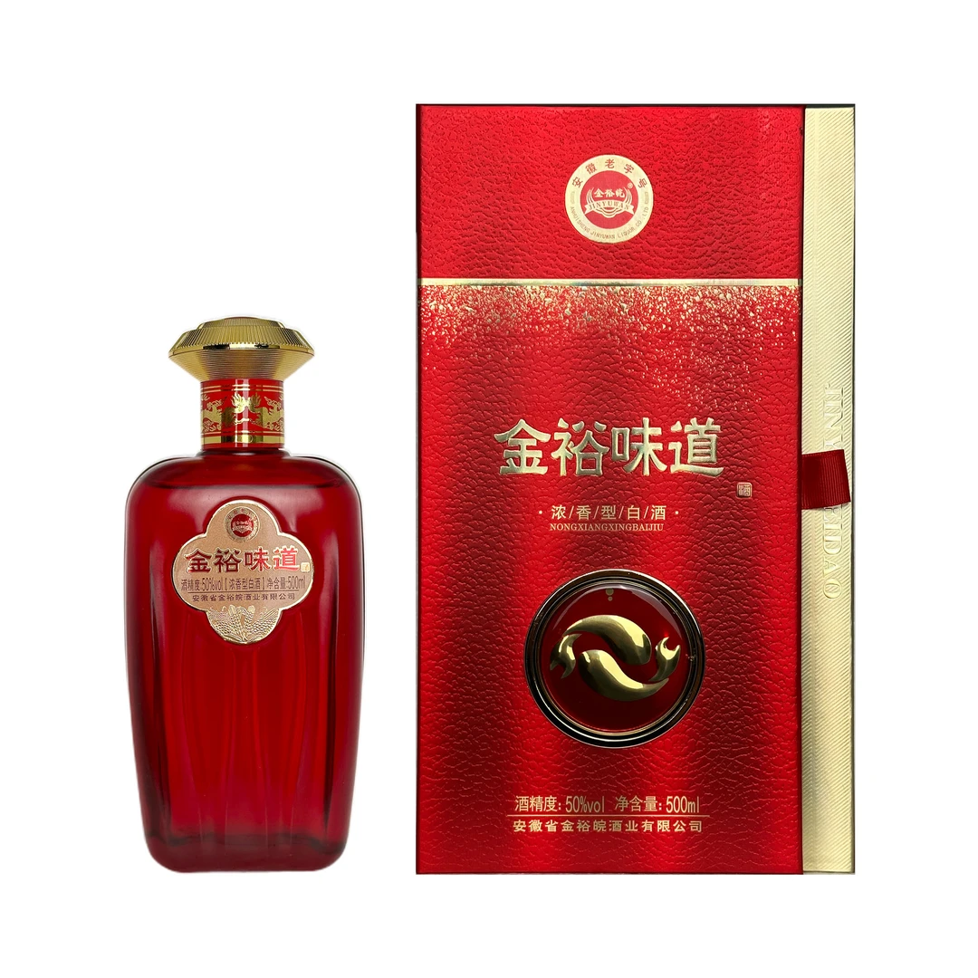 JINYUWAN/金裕皖金裕味道酒50度500ml*6
