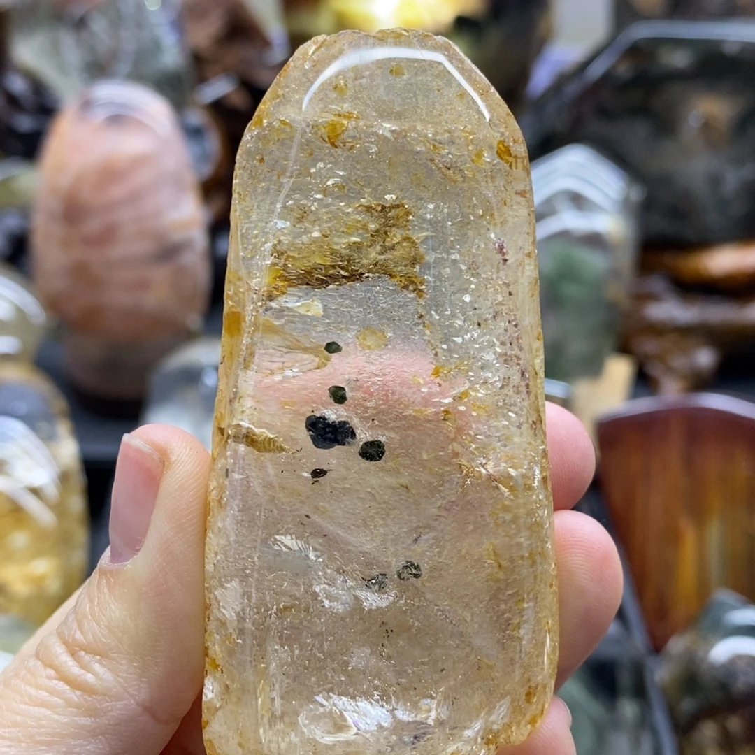 珠宝半成品水晶未镶嵌