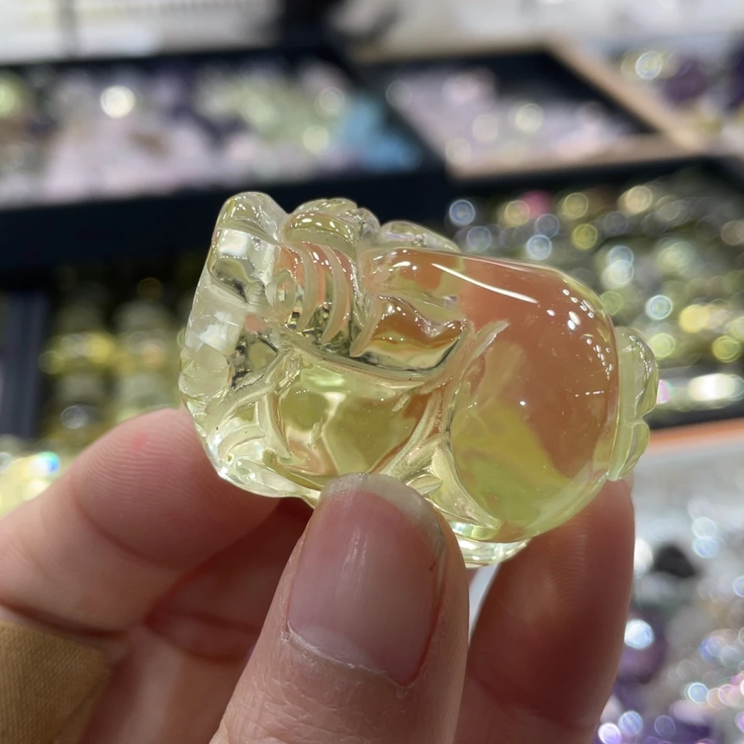 水晶摆件貔貅未镶嵌