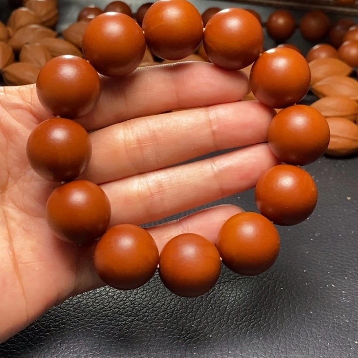 橄榄核手串1.9尺寸树王光珠全品