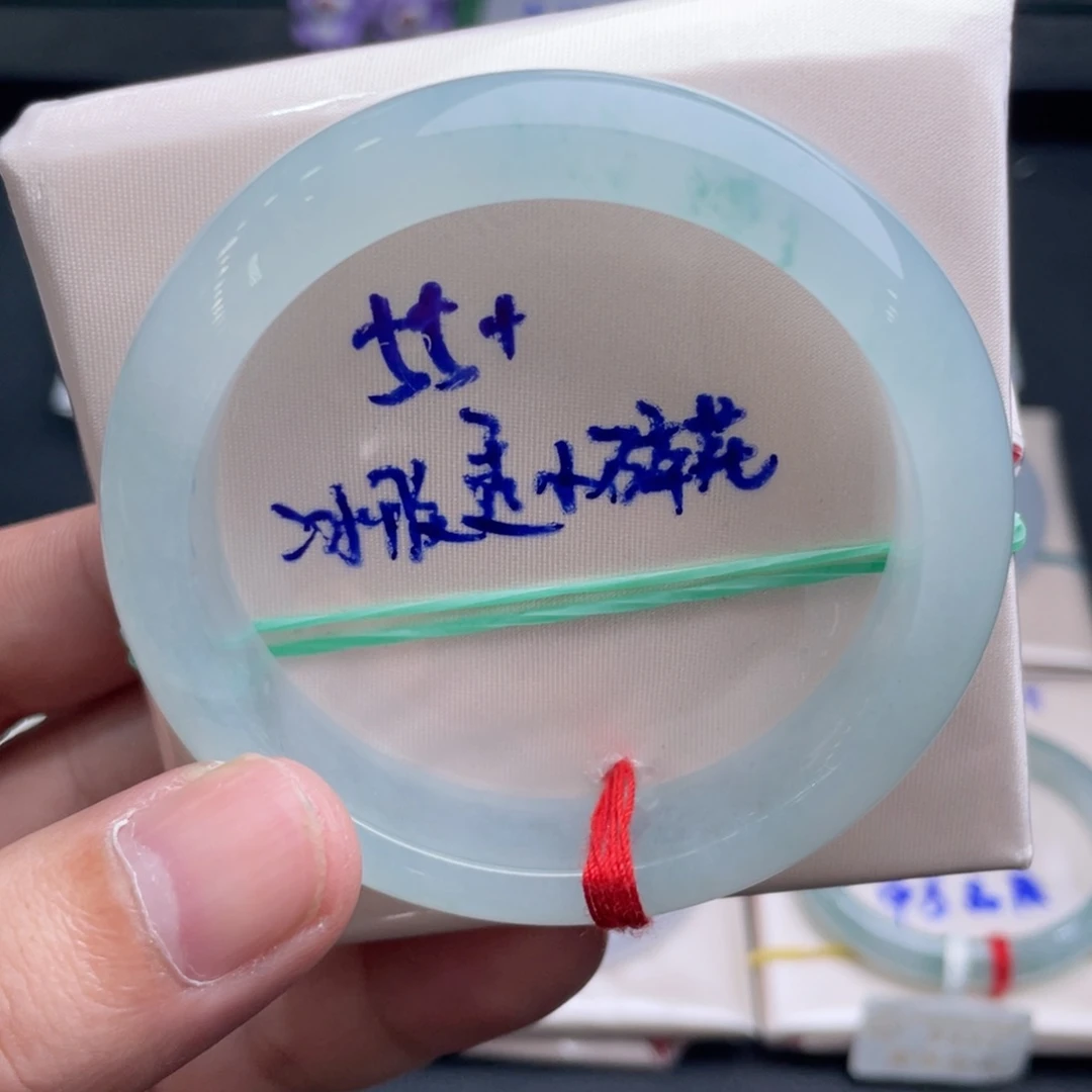 翡翠未镶嵌手镯翡翠手镯58