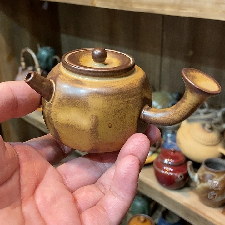 柴烧老岩泥高端茶器