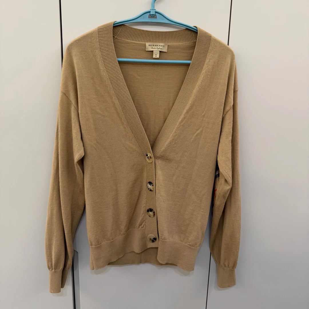 99新 BURBERRY/博柏利 xs码/burberry博柏利羊毛开衫/99新