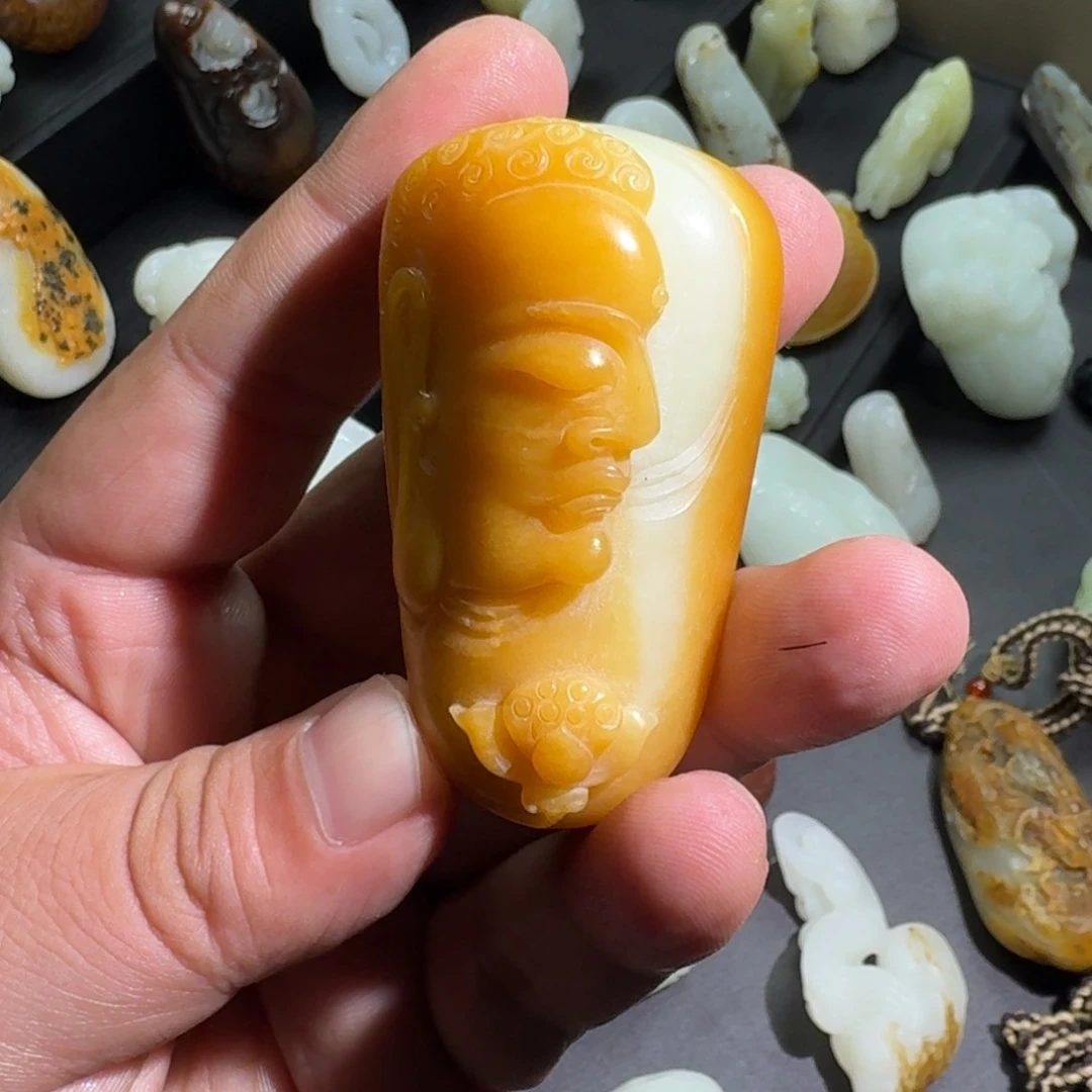 和田玉颈饰未镶嵌徒*