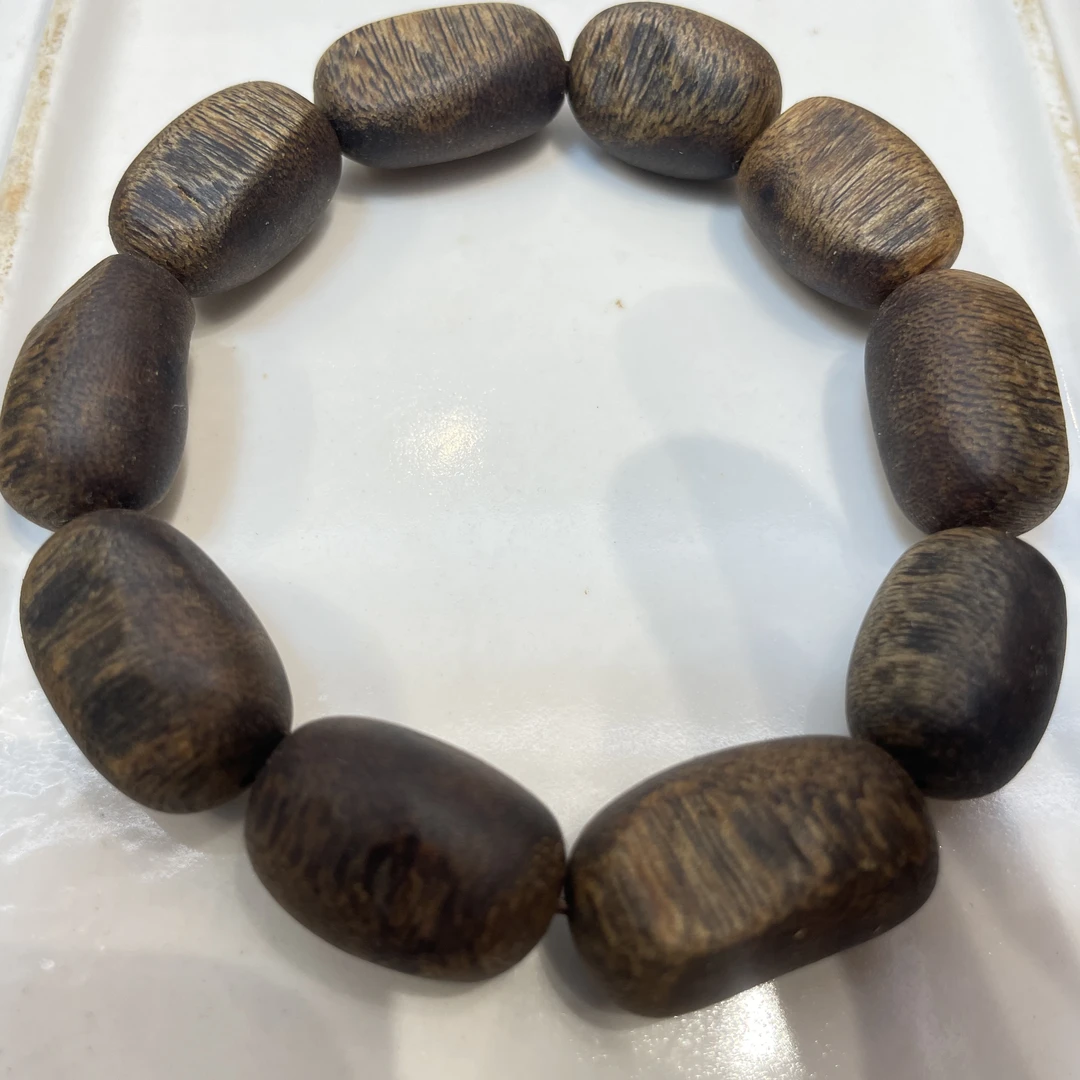 海南沉香奇楠手串大瘤疤单圈沉水浮多样性发一条