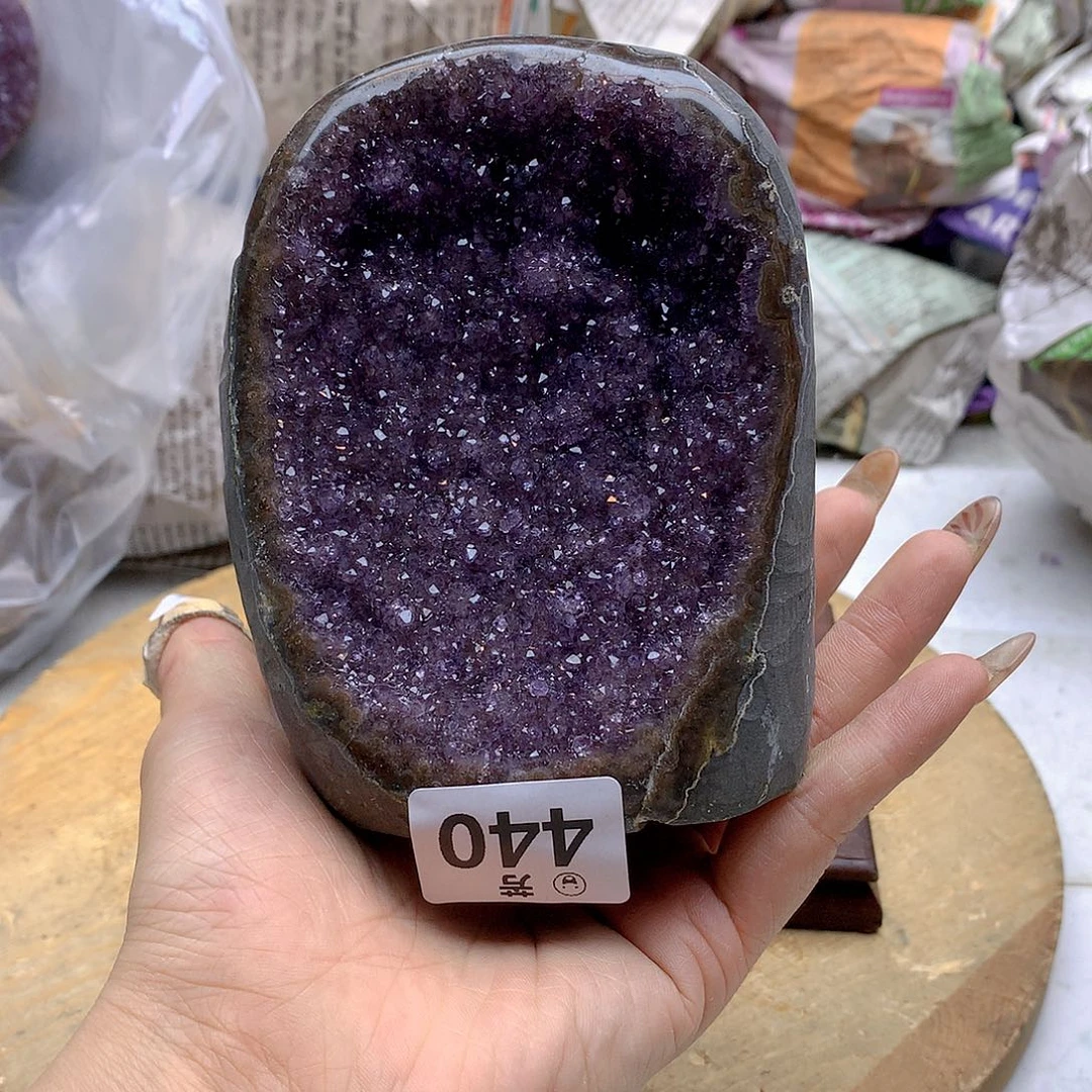 紫晶大型摆件（非配饰）未镶嵌