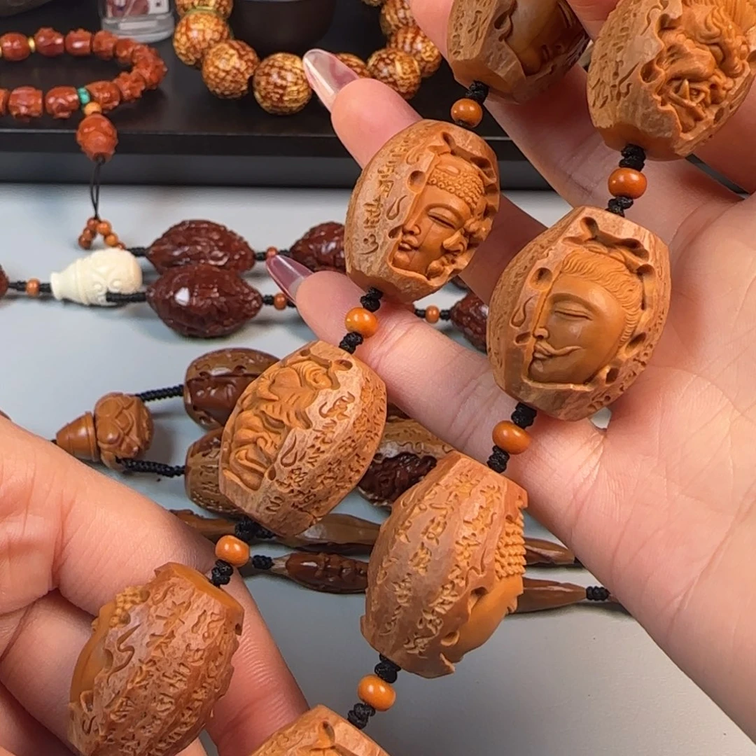 橄榄核手串/手链尺寸2.2水晶核佛魔手持