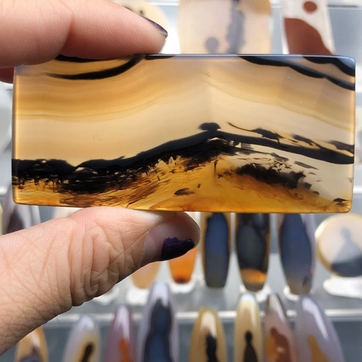 玛瑙/玉髓未镶嵌颈饰35