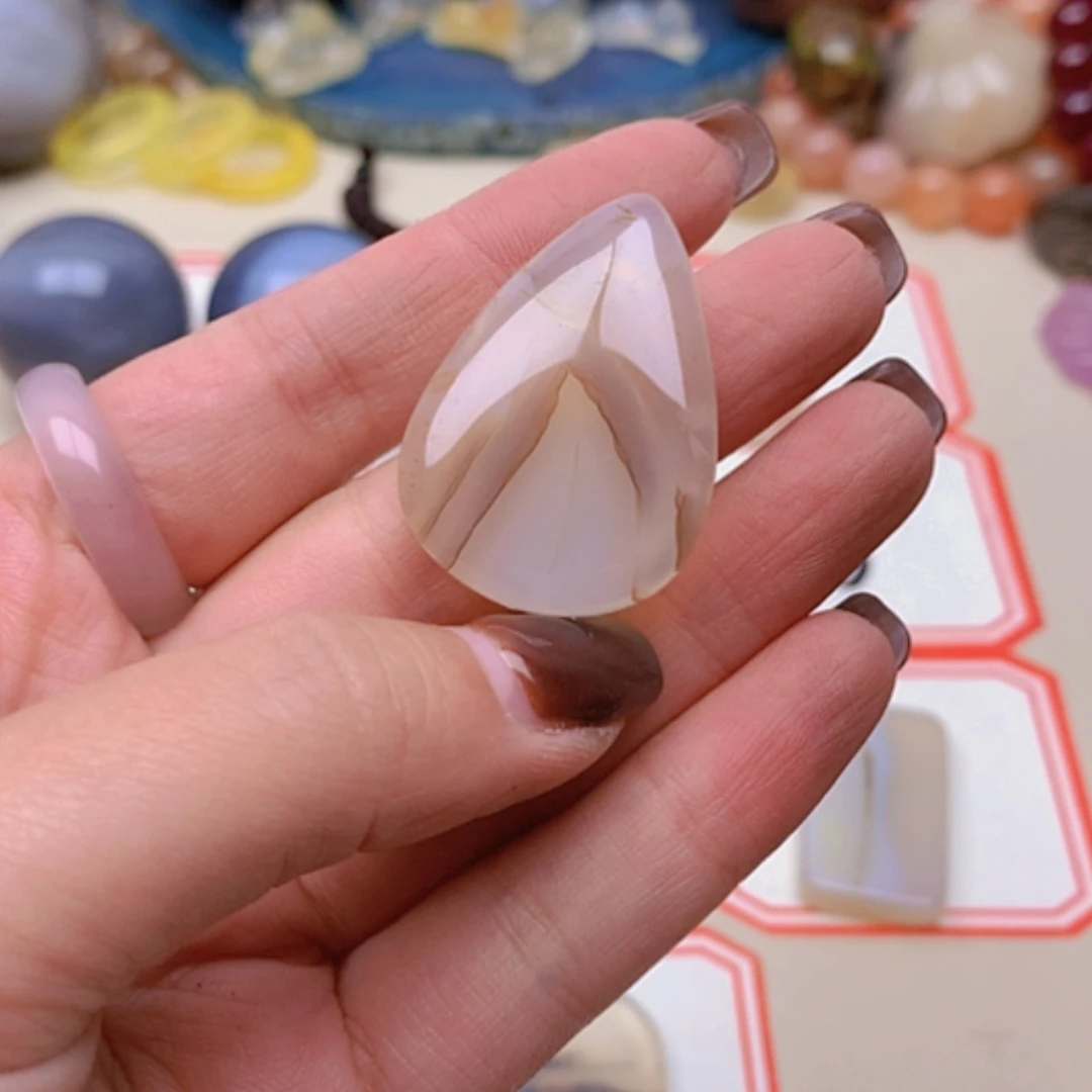 【闪购商品】未镶嵌玛瑙/玉髓珠宝半成品p**a