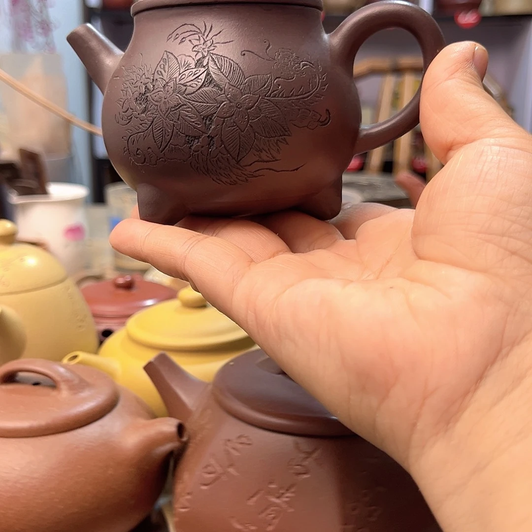 茶壶紫砂全手工制作