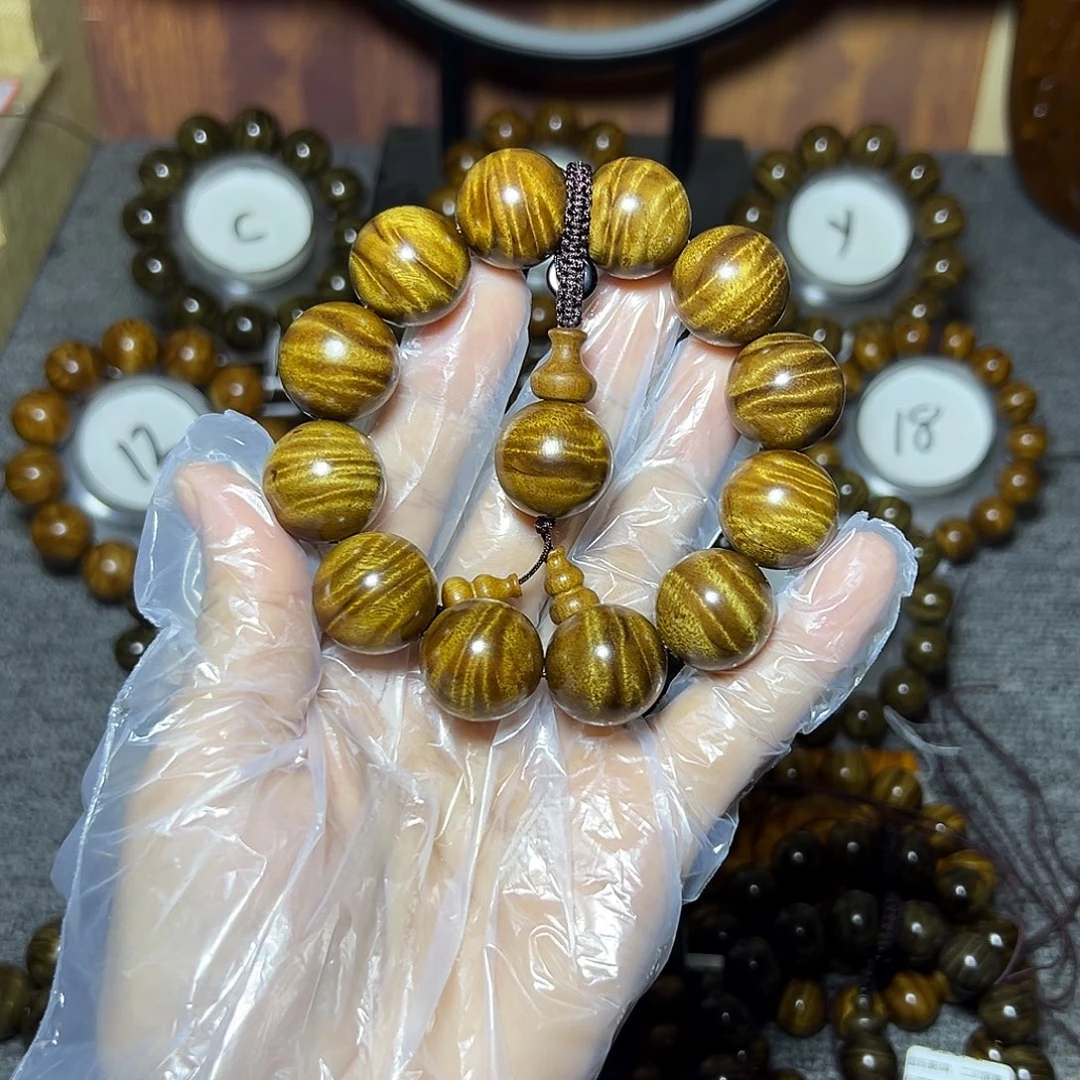 金丝楠手串/手链枯木2.0闪电