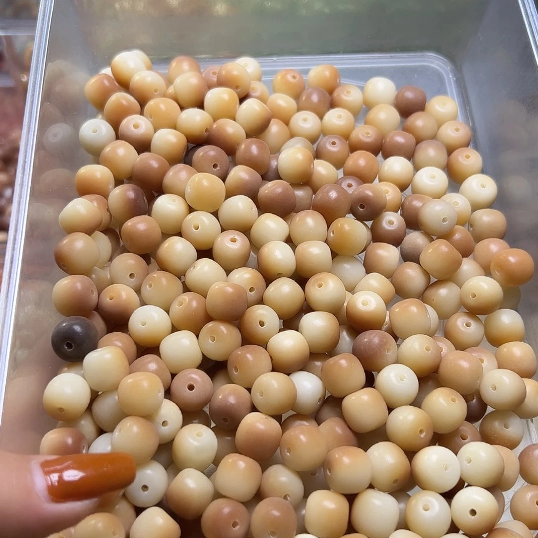 菩提根/象牙果吊坠卡12干磨炭烧桶330颗