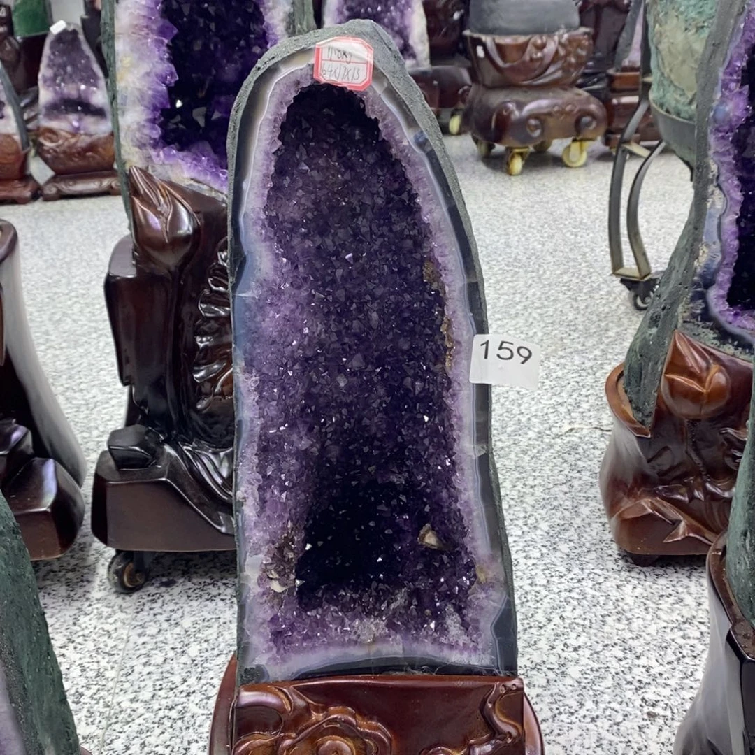 未镶嵌珠宝半成品紫晶159