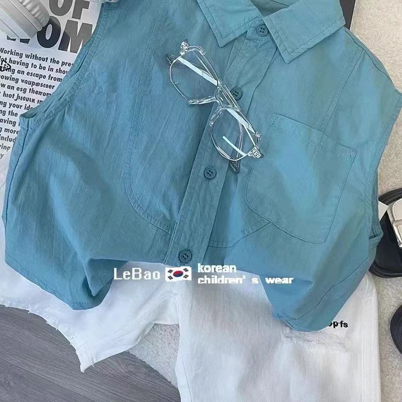 YeeHoO英氏【断码】儿童套装2025夏季新款韩版男女童无