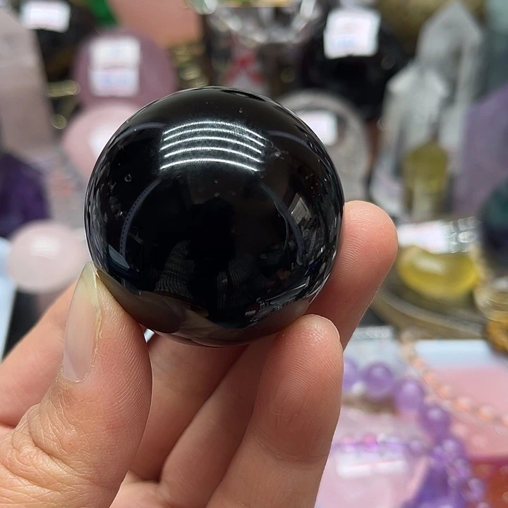 水晶未镶嵌珠宝半成品89克球